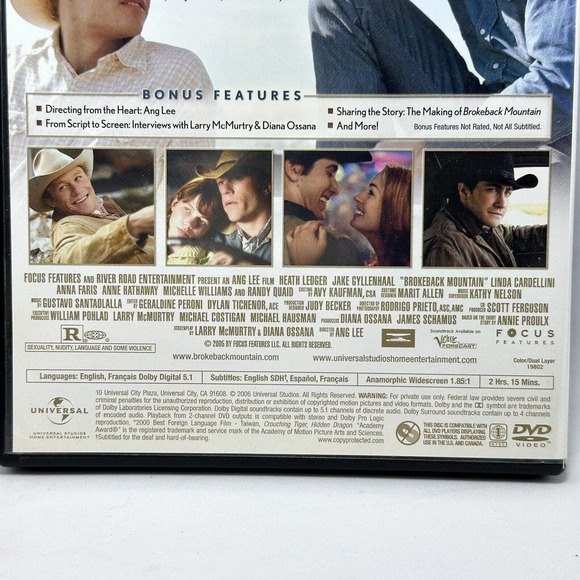 Brokeback Mountain Movie‎ DVD - Picture 10 of 10